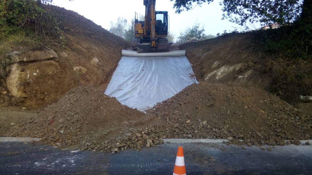 accès chantier dans un talus (4)