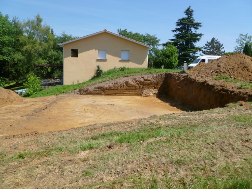 terrassement plateforme maison 1 après